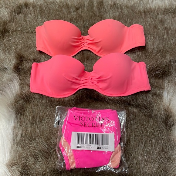 Victoria's Secret 32A 32B tops S bottom NWT - Picture 1 of 1